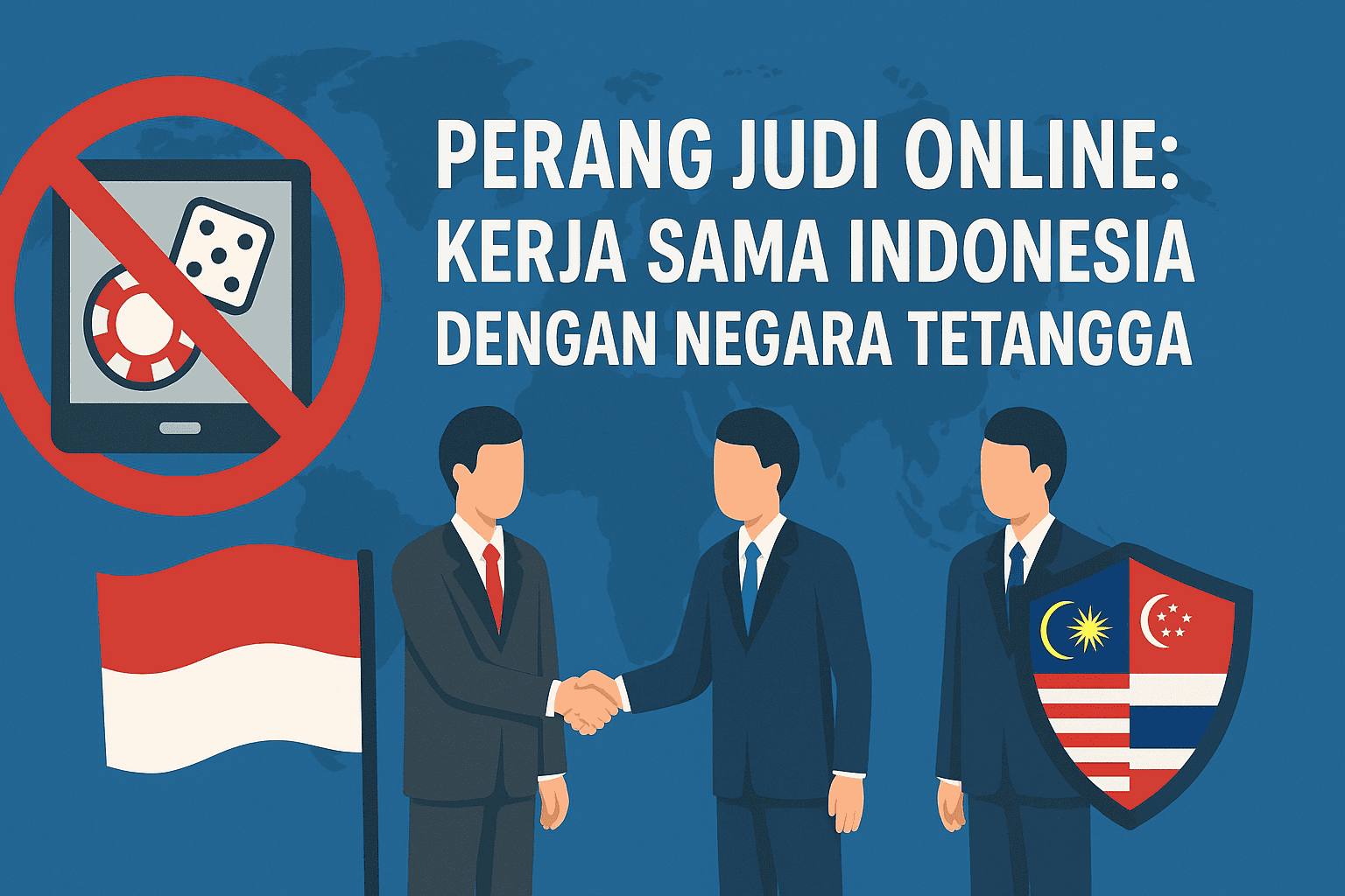Perang Judi Online: Kerja Sama Indonesia dengan Negara Tetangga dalam Memerangi Fenomena Ini